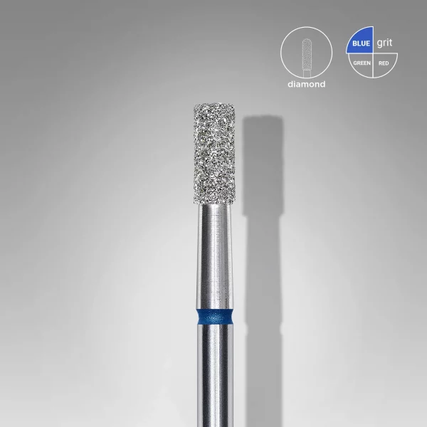 Fresa manicura Punta Diamante, «Cilindro» 2.5mm Staleks #29 SKU: FA20B025/6