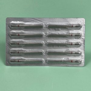 Superchollo Kit fresas manicura nº4 llama roja (10 unidades)