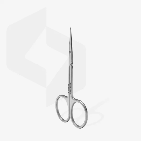 Tijeras Profesionales Con Ganchito Para Cutícula Para Zurdos EXPERT 13 TYPE 3 Staleks SE-13/3 - Imagen 2