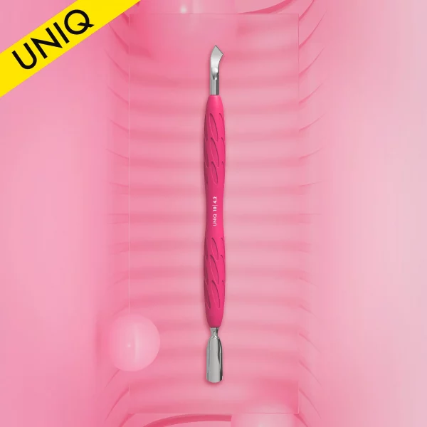 Empujador Para Manicura Con Mango De Silicona "Gummy" UNIQ 10 TYPE 4.2 Staleks PQ-10/4.2