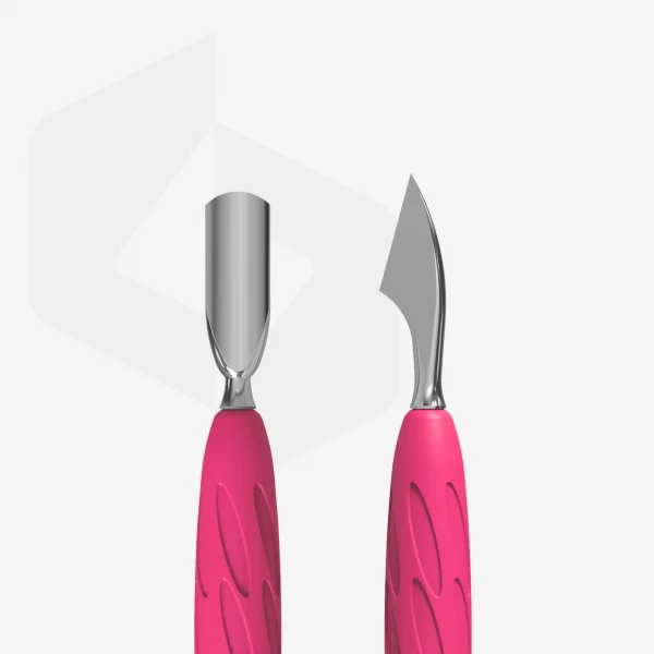Empujador Para Manicura Con Mango De Silicona "Gummy" UNIQ 10 TYPE 3 Staleks PQ-10/3 - Imagen 2