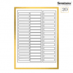 Plantilla para aerografía y diseño de uñas Smalteks 20