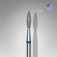 Fresa manicura Punta Diamante «Flama Afilada» 2.1mm Staleks #32 SKU: FA11B021/8