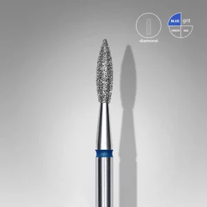 Fresa manicura Punta Diamante «Flama Afilada» 2.1mm Staleks #32 SKU: FA11B021/8
