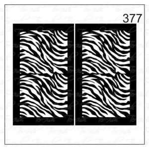 Plantilla para aerografía y diseño de uñas Nº 377