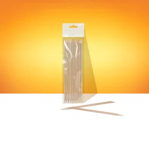 Palito De Naranjo STALEKS PRO Para Manicura, 10 unidades, de Madera, 150mm. Staleks DOS-10/10