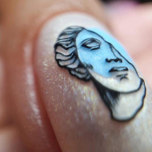 Lupa Macro para exposición de diseños Nail Art - Imagen 5
