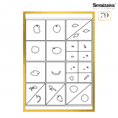 Plantilla para aerografía y diseño de uñas Smalteks 79