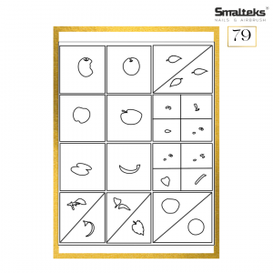 Plantilla para aerografía y diseño de uñas Smalteks 79