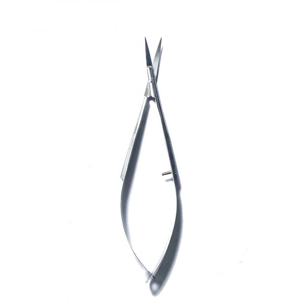Tijeras Zinger de presión 13mm Premium - cutícula y cejas - Imagen 2