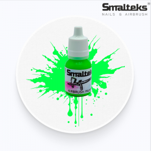 Pintura Aerografía FLUO 06 Verde Smalteks - 10ml