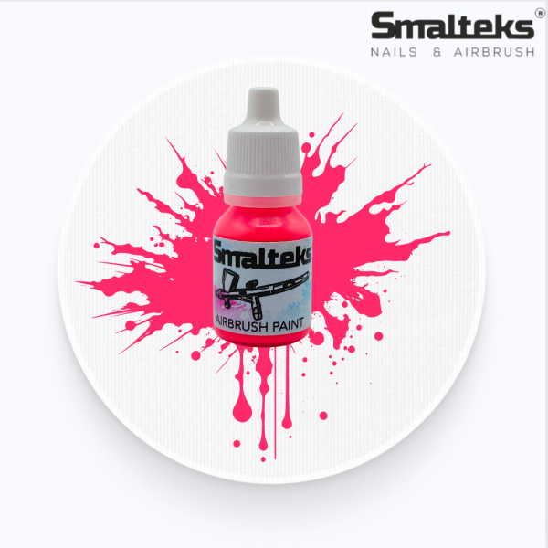 Pintura Aerografía FLUO 03 Magenta Smalteks - 10ml