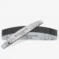 Lima media luna 100-180 Crescent mineral nail file EXPERT 40 (25 pcs) Staleks NFE-40-100/180-25