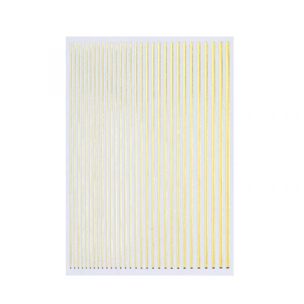 Pegatinas Lineas Oro