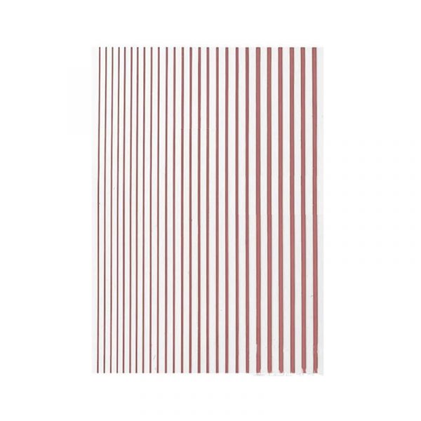 Pegatinas Lineas Rosa Dorado