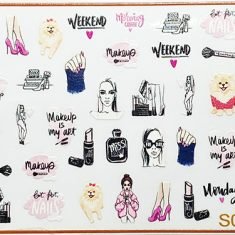 Pegatinas S016 Nika Nagel