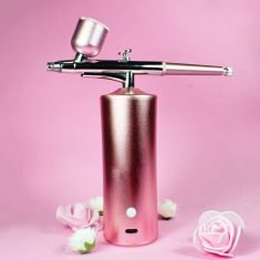 Aerógrafo portátil recargable rosa illusion beauty airPRO