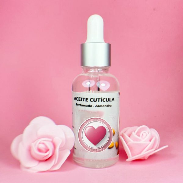 Aceite para cutícula con aroma a ALMENDRAS illusion beauty - 30ml