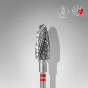 Fresa retirada de Carburo para Zurdos, «Mazorca» 6mm Staleks #12 SKU: FT91R060/14