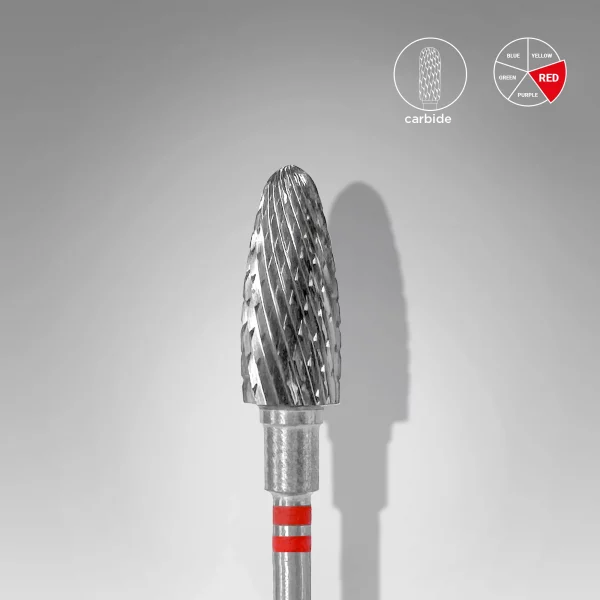 Fresa retirada de Carburo para Zurdos, «Mazorca» 6mm Staleks #12 SKU: FT91R060/14