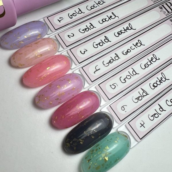 Gold Coctel 01 illusion beauty Nails - 5ml - Imagen 2