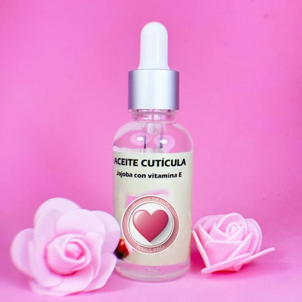 Aceite para cutícula de Jojoba y vitamina E illusion beauty - 30ml