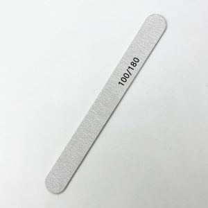 Lima recta madera manicura 100-180