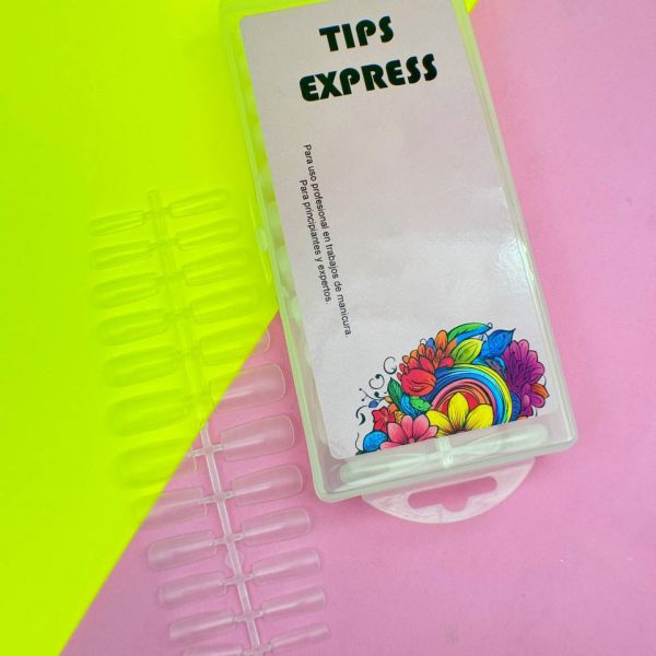 Tips Express SQUARE 240 unidades en caja Illusion Beauty