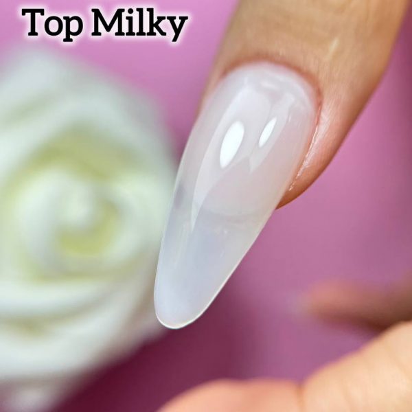 Top Coat Milky illusion beauty - 10ml lot. 200424 - Imagen 2