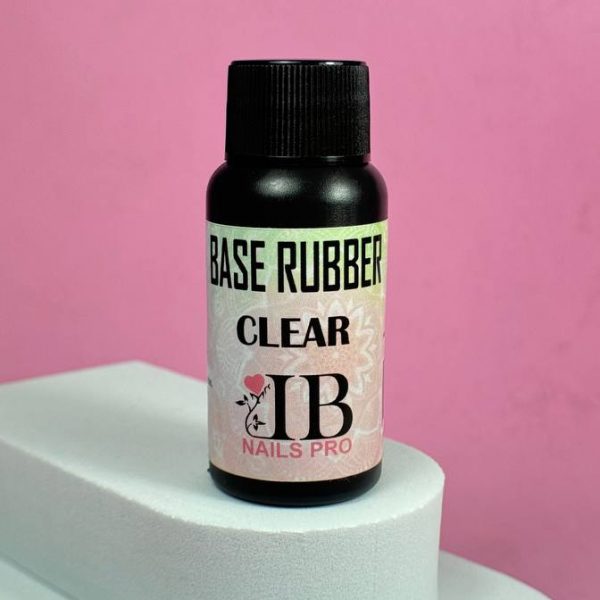 Base Rubber Clear illusion beauty - 30ml (Transparente)