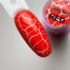 Crackle Red illusion beauty Nails - 5ml