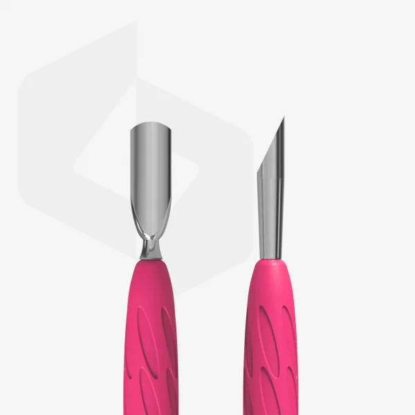 Empujador Para Manicura Con Mango De Silicona "Gummy" UNIQ 10 TYPE 2 Staleks PQ-10/2 - Imagen 2
