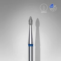 Fresa manicura Punta Diamante, «Mazorca Puntiaguda» 1.8 Mm Staleks #31 SKU: FA60B018/4