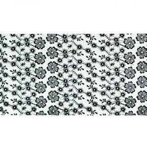 Foil Encaje Negro 10 - 100cm