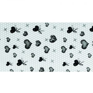 Foil Encaje Negro 11 - 100cm