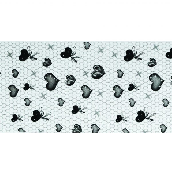 Foil Encaje Negro 11 - 100cm