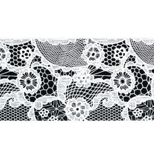 Foil Encaje Negro 14 - 100cm