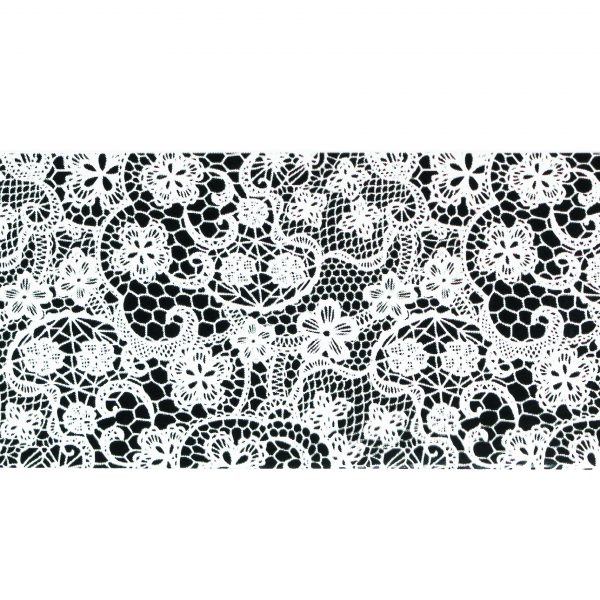 Foil Encaje Negro 2 - 100cm