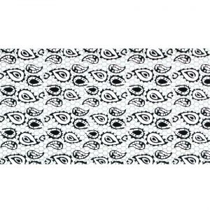 Foil Encaje Negro 5 - 100cm