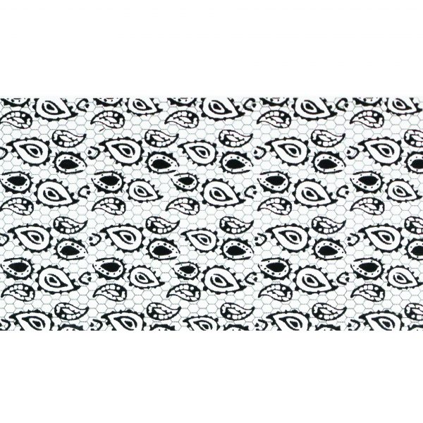 Foil Encaje Negro 5 - 100cm