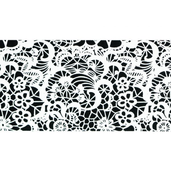 Foil Encaje Negro 6 - 100cm