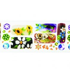 Foil Floral 2 - 100cm