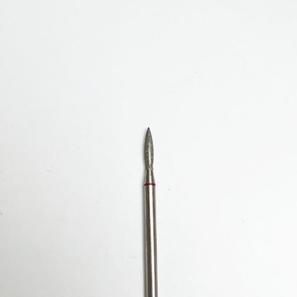 Fresa manicura carburo diamantada #4