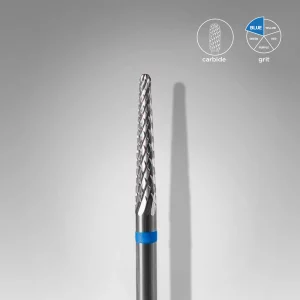 Fresa retirada de Carburo, «Cónica» 2.3mm Staleks #8 SKU: FT71B023/14