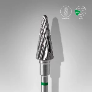 Fresa retirada Carburo «Conica» 6mm Staleks #5 SKU: FT71G060/14