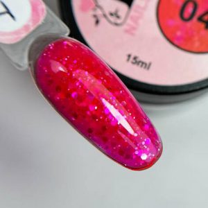 Gel Builder Glitter NEON 04 illusion beauty Nails PRO - 15ml