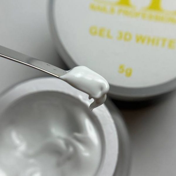 Gel 3D white illusion beauty Nails - 5gr