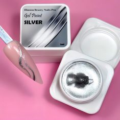 Gel paint Silver 1 illusion beauty Nails - 5gr