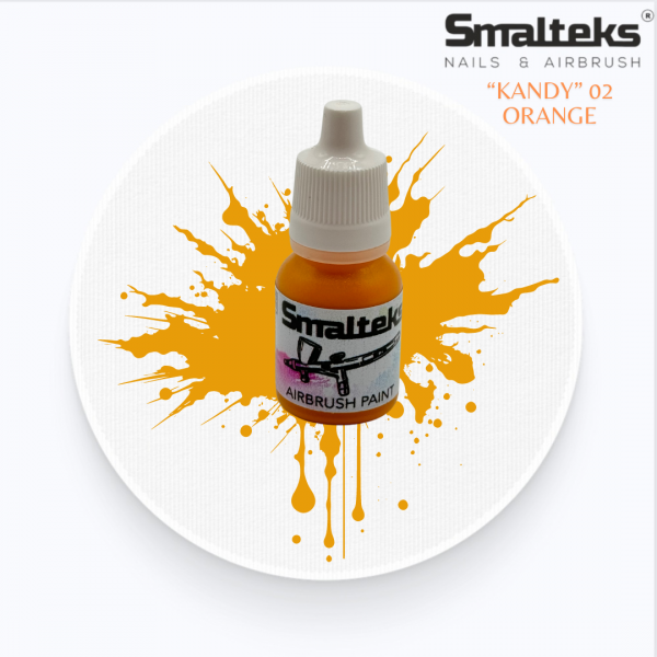 Pintura Aerografía KANDY 02 Orange Smalteks - 10ml