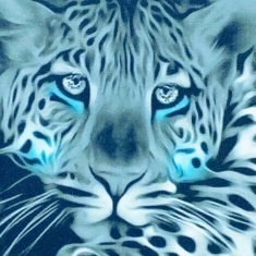 Plantilla XL para aerografía "Leopardo"